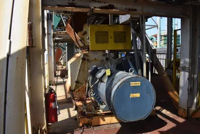 Andritz Model #4360/Series Feed & Bio Fuel Hammer Mill, 6/600 HP