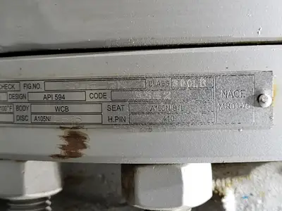 USED WILLIAMS VALVE CORPORATION 301F-2N