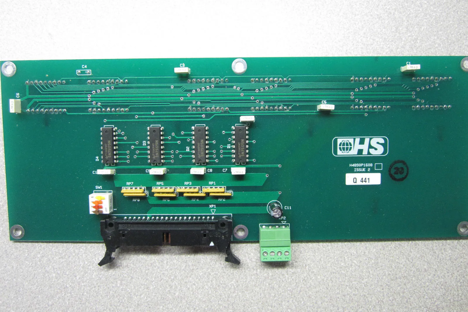 USED HARLAND SIMON H4890P1608 PC BOARD
