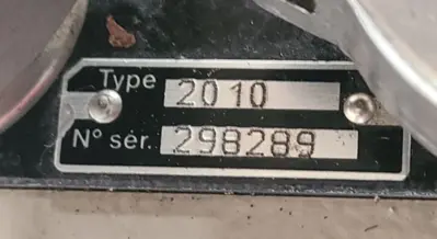 Varian Alcatel Adixen Type 2010 Vacuum Pump Franklin Electric 1101006418 Motor
