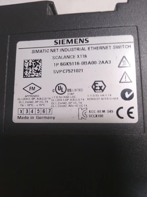 USED Siemens scalance x116 6GK5116-0BA00-2AA3