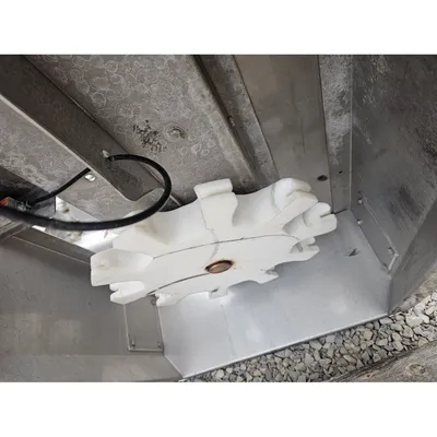 Used 4" Dia. Stainless Steel CableVey Flexible Tubular Conveyor Drive [PARTS]