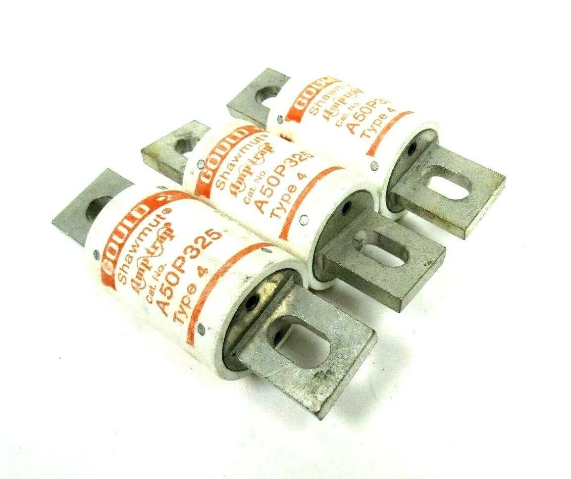 NEW LOT OF 3 SHAWMUT A50P325 FUSE 325A 500V