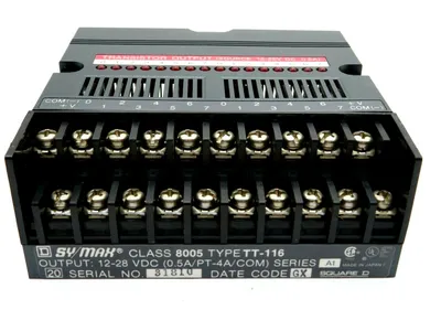 USED SYMAX 8005-TT-116 OUTPUT MODULE TRANSISTOR 8005TT116