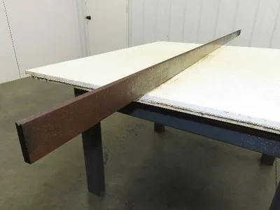 Press Brake Die 114-1/2" Long 90° V 1/4" W 2-3/8" H 1/2" Width