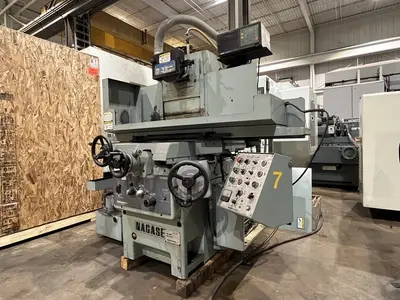 8" x 24" NAGASE MODEL SGW-52 3-AXIS SURFACE GRINDER