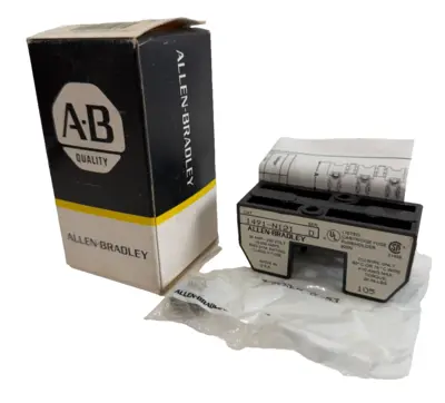 LOT OF 5 ALLEN BRADLEY 1491-N121 FUSE BLOCK SER. D 1491N121 NEW, SURPLUS