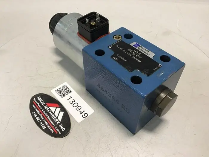 Used REXROTH 54WE10D33/CG24N9K4 Valves/Fittings Michigan US | Ideal Machinery #601924