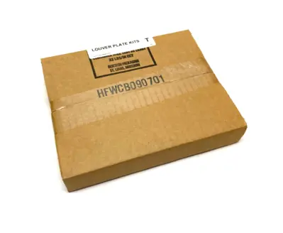 NEW HUBBELL WIEGMANN LOUVER VENT PLATE KIT 4.75 X 4.50