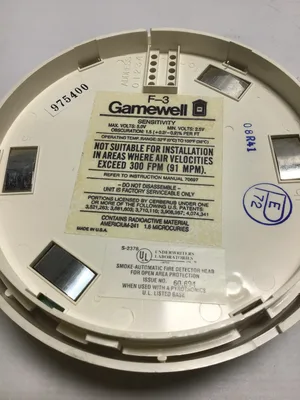 Gamewell 3315-088892A DI-3 Ionization Smoke & Fire Detector