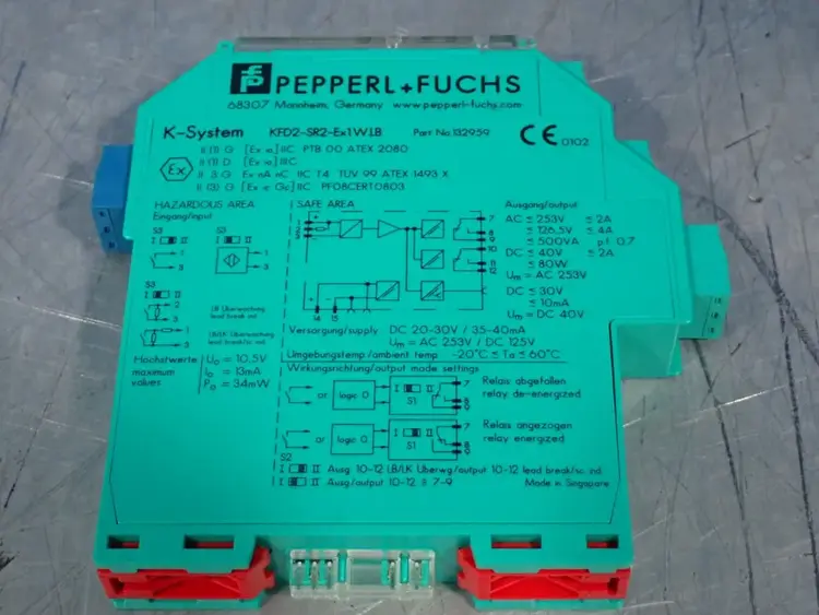 Used PEPPERL ADN FUCHS KFD2SR2EX1.W.LB Relays & Switches Ohio US | HGR 24 #1085057