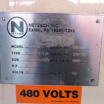 USED NETZSCH LME1/LMJ1