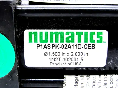 NEW NUMATICS P1ASPK-02A11D-CEB CYLINDER P1ASPK02A11DCEB