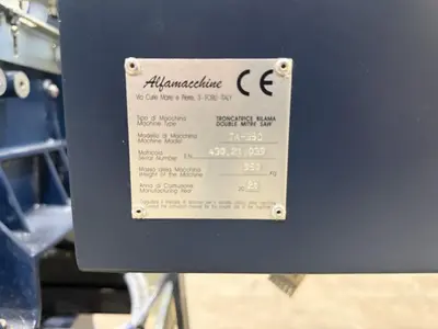 USED ALFAMACCHINE TA-350