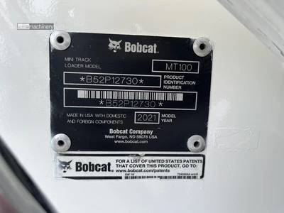 Used 2021 BOBCAT MT100 Compact Track Loaders California US | Lillo Machinery #1388205