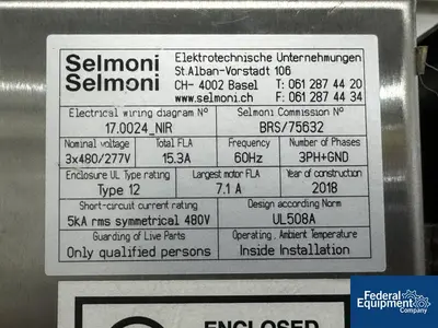 USED Wilcomat Wilco NIR Spectrum Analyzer, model Wilcomat W NIR