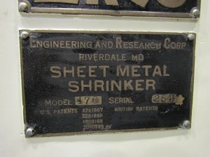Used ERCO 476 Stretch Forming Machines New Jersey US | National Machinery Exchange #1500484