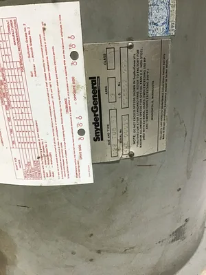 SnyderGeneral 4WE00016 Industrial Steel Exhaust Blower