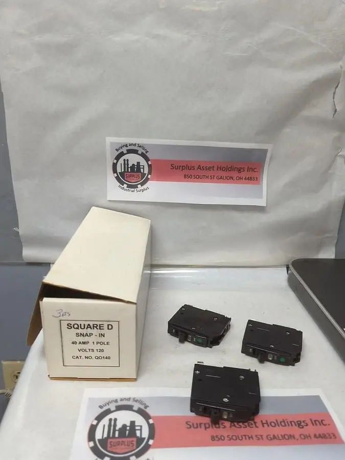 Used SQUARE D QO140 Switchgears Ohio US | Surplus Asset Holdings #1185630