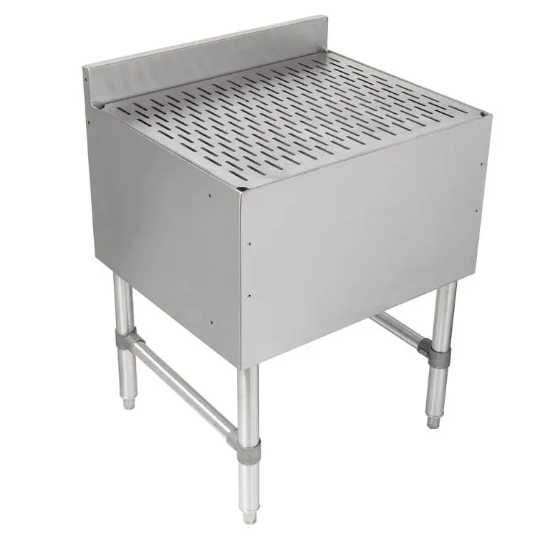New | in-Stock John Boos New John Boos UBDB-1824 Freestanding Underbar Drainboard w/ 3" Backsplash Underbar Equipment Illinois US | Falcon Restaurant Supply #1373770