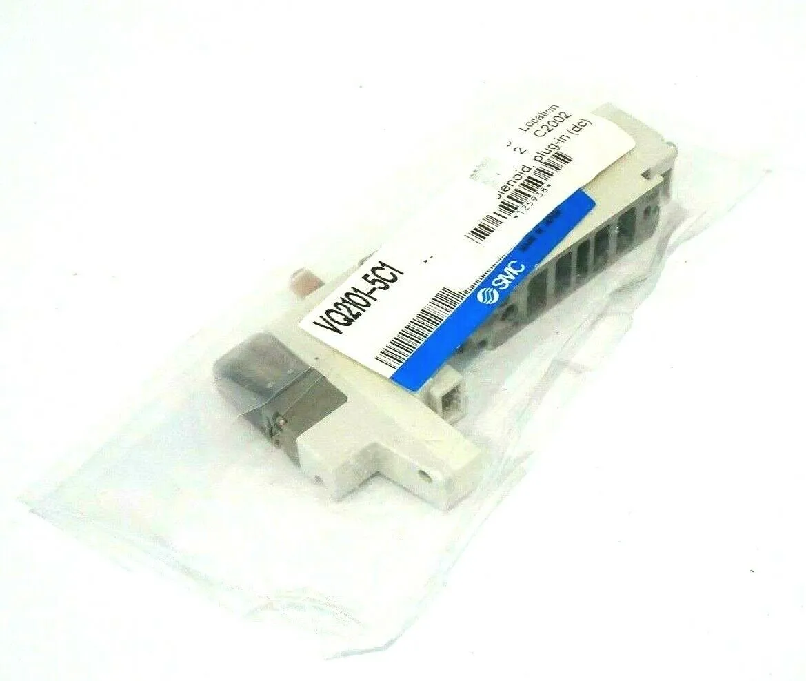 NEW SMC VQ2101-5C1 PLUG IN VALVE VQ21015C1