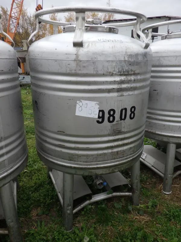 800 L Used Stainless Steel Storage Tank