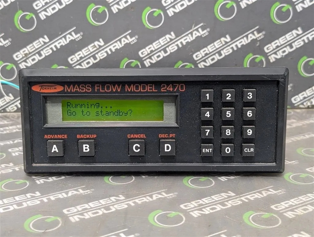 Tokheim Automation FC-1000K Mass Flow Model 2470 Electronic Counter Module Used