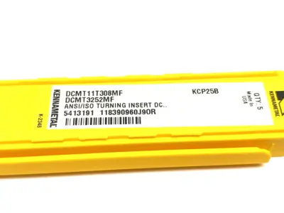 NEW KENNAMETAL SCREW-ON INDEXABLE INSERT MF POSITIVE DCMT11T308MF