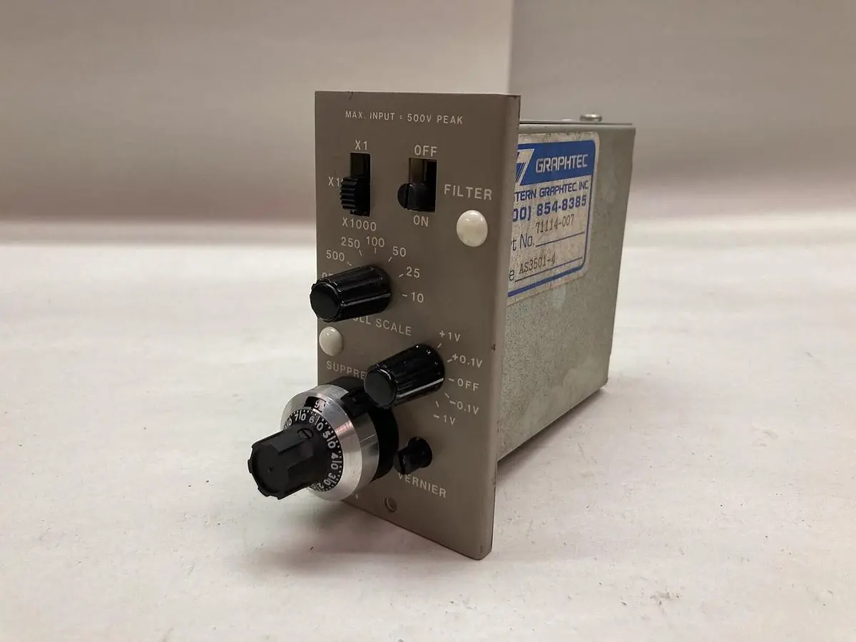 New | in-Stock GRAPHTEC AS3501-4 Industrial Controls | Surplus Asset Holdings #1220102