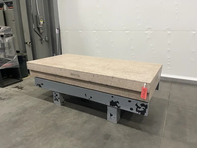 4′ x 8′ 12″ Thick Pink Granite Surface Plate