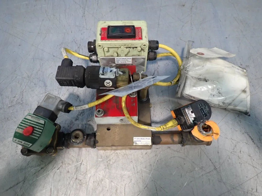 Used ELECTROMATIC PRODUCTS AD700AC1 Solenoid Valves Ohio US | HGR 24 #882515