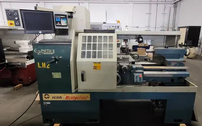 Used 1995 BRIDGEPORT ROMI EZ PATH II Engine Lathes Kentucky US | Machinery Central #1277854