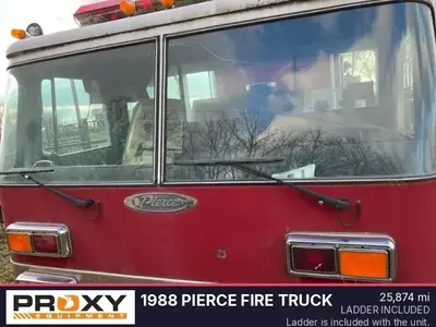 Used 1988 PIERCE FIRE TRUCK Fire Trucks Illinois US | Proxy Equipment #1384965