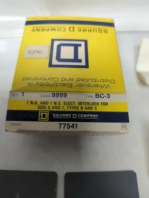 New | in-Stock SQUARE D 9999 BC-3 Miscellaneous Equipment (Electrical & Power) Ohio US | Surplus Asset Holdings #1209790