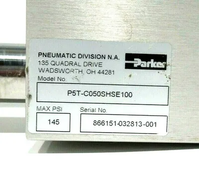 NEW PARKER P5T-C050SHSE100 CYLINDER P5TC050SHSE100