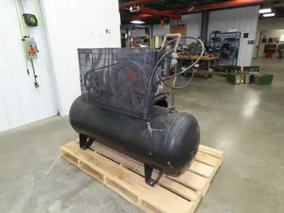 Ingersoll Rand Reciprocating Air Compressor 35 CFM 10 HP 230/460V 3 Ph 120 Gal