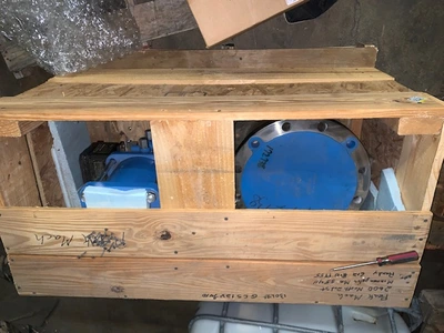 10"-150# Neles Jamesbury V-Ball Control Valve, New Storeroom Spare