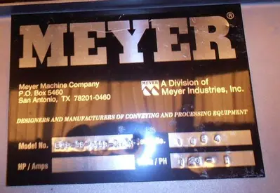 USED MEYER EDF-48-2448-3HDS