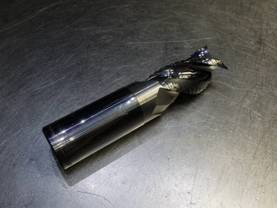 Kyocera / SGS 1" 3 Flute Coolant Thru Carbide Cr Endmill .03 R 34008 (LOC2903C)