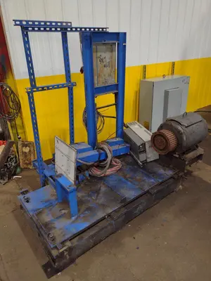 17 STAND X 4" X 48" B&K MODEL #2B-35 RAFTED ROLLFORMER: STOCK #18127