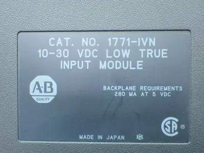 USED ALLENBRADLEY 1771IVN