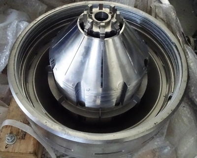 (2) Alfa-Laval AFPX 810 XGV-74CG fat separators, 316SS.