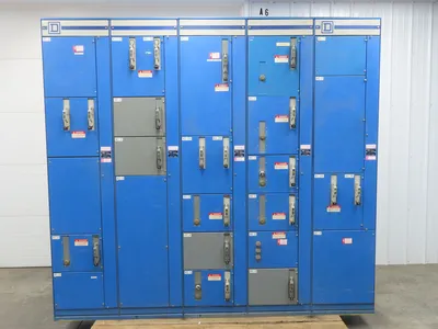 Square D MCC Motor Control Center 600A Disconnect Starter 100A Panelboard