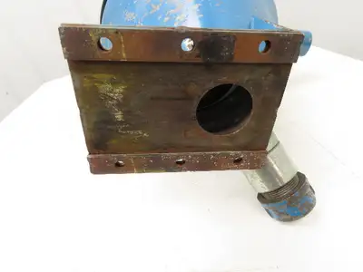 Thoreson McCosh Vacuum Loader Receiver Hopper Cone Bottom 10"x 32"