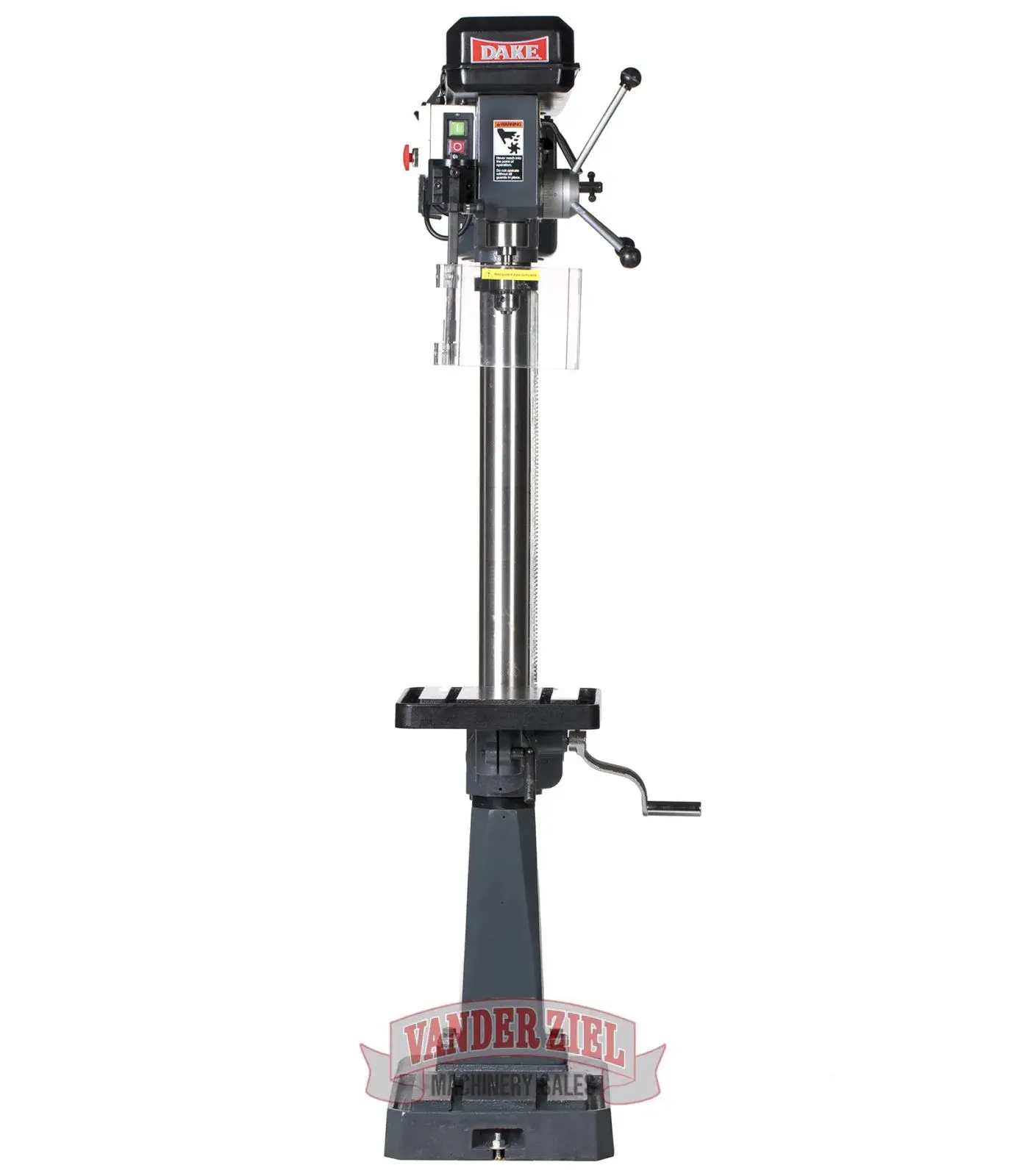 New | in-Stock DAKE SB-16 Heavy Duty & Sensitive Single Spindle Drills Michigan US | Vander Ziel Machinery Sales #480100