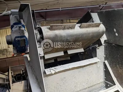 Unknown Manufacturer: Used 44' Cleated Infeed Conveyor