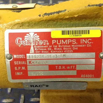 USED GUSHER 11022K-XL-3-CM