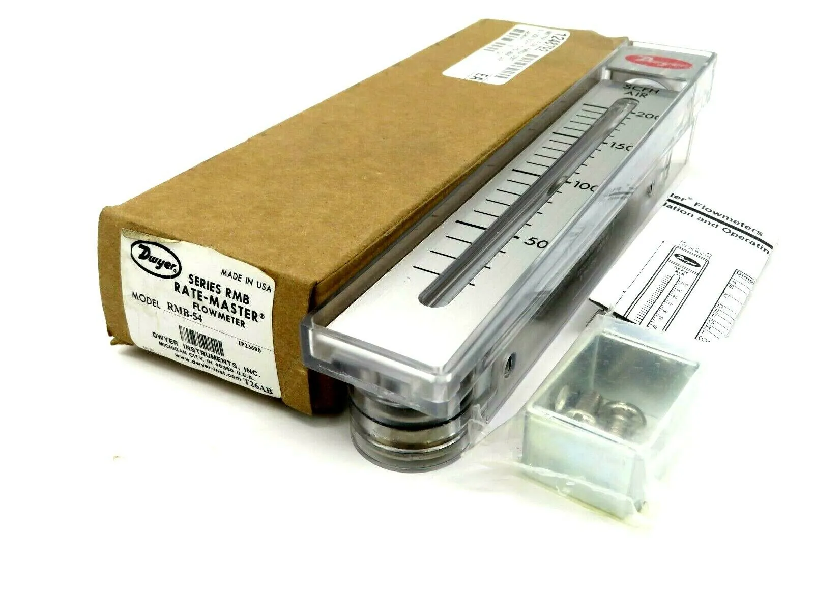 NEW DWYER RMB-54 RATE MASTER FLOW METER DWYER RMB54