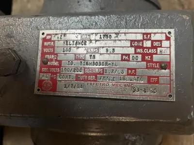 USED RELIANCE T16H3030R-YL