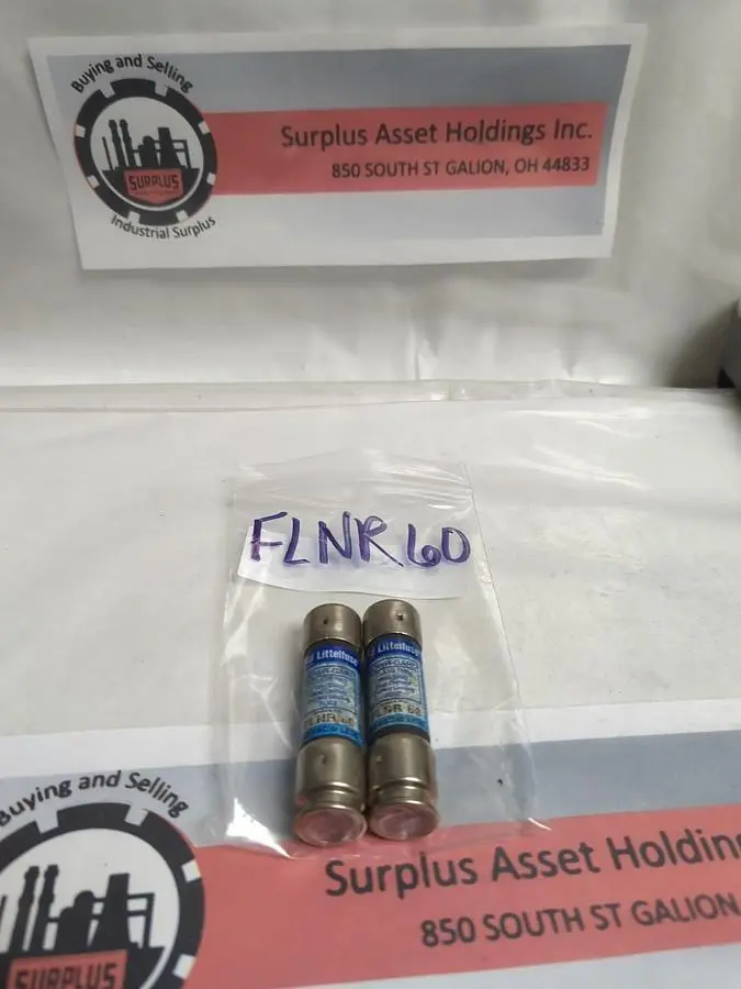 Used LITTELFUSE FLNR60 Miscellaneous Equipment (Electrical & Power) | Surplus Asset Holdings #1193715
